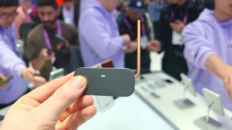 At MWC, Tecno’s super-thin modular concept phone doesn't even have a wired charging port