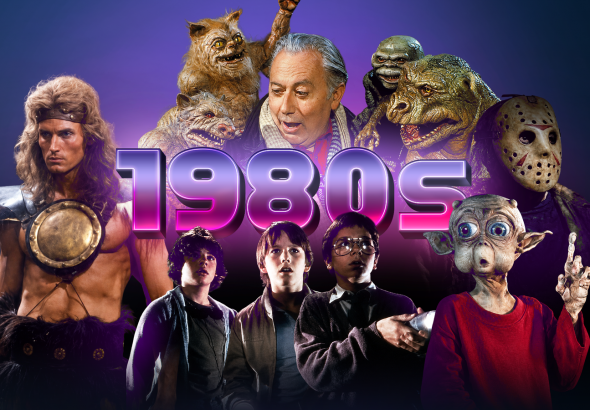 a-neon-1980s-movie-collage-featuring-characters-and-creatures-from-ghoulies-friday-the-13th-explorers-mac-and-me-and-ator-the-fighting-eagle