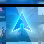 arch-linux-logo-with-some-distros-in-the-background