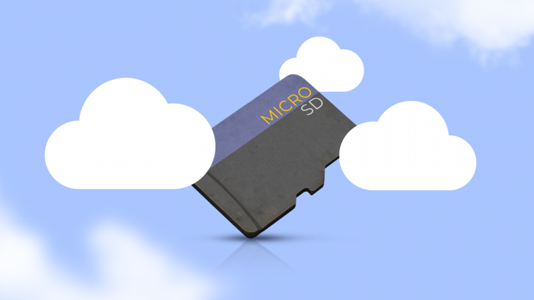 microsd-card-floating-among-cloud-storage-icons