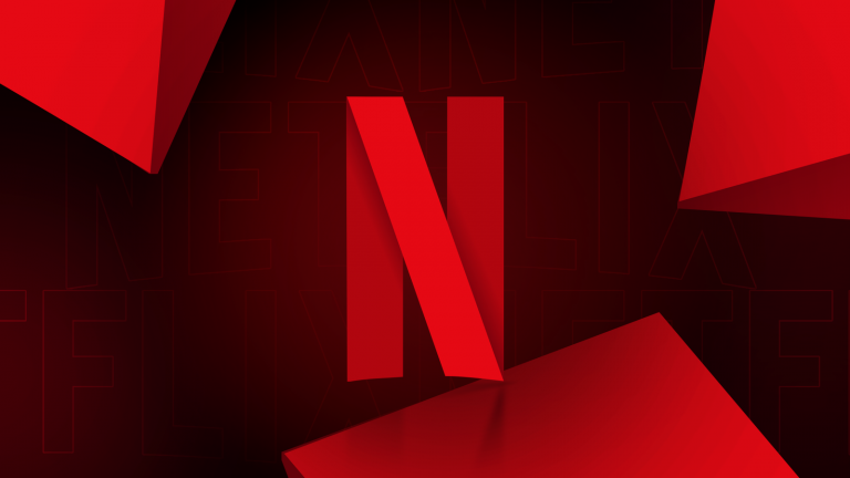 red-netflix-n-logo-centered-on-a-dark-red-background-with-abstract-geometric-shapes