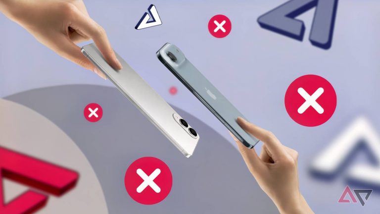 two-hands-holding-ultra-thin-smartphones-surrounded-by-red-rejection-icons