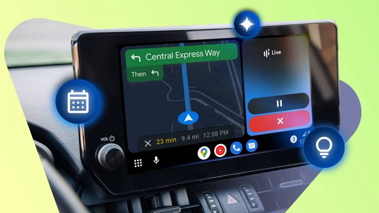 android-auto-display-with-gemini-calendar-and-idea-icons